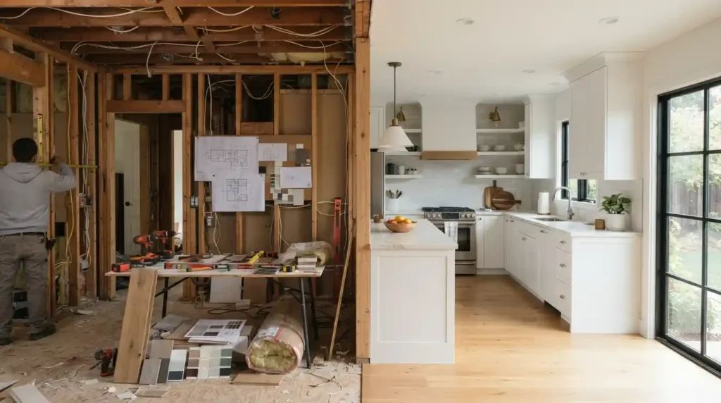 entire home remodel