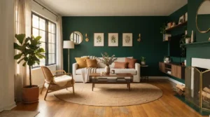 bold color home decor