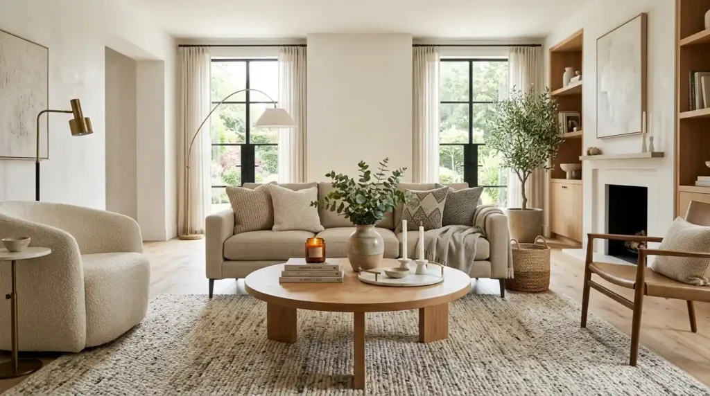 Coffee Table Living Room Round