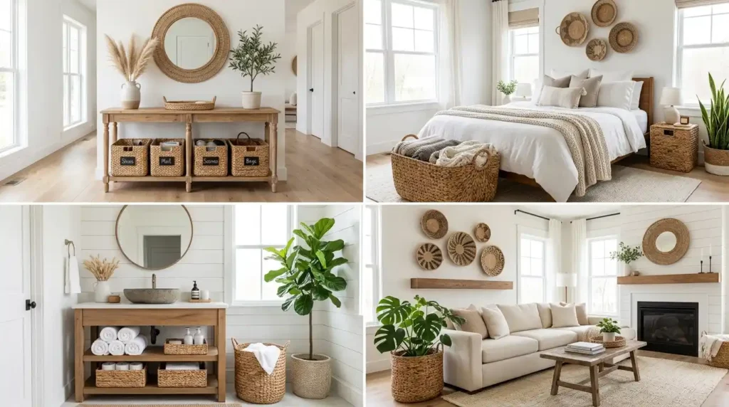 What Interior Design Style Uses Water Hyacinth Woven Baskets