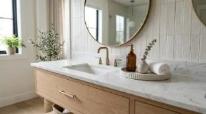 bathroom sink decor
